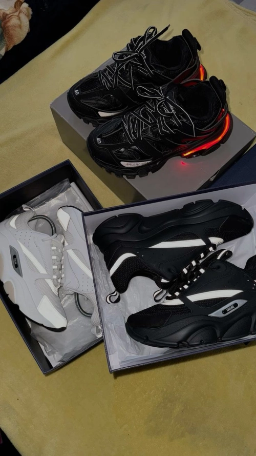 PK God Batch Dior B22 Black Silver 3SN231ZNG_H969 review 