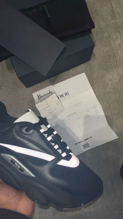 PK God Batch Dior B22 Black Silver 3SN231ZNG_H969 review C***