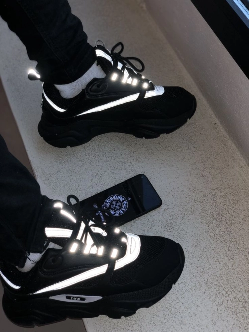 PK God Batch Dior B22 Black Silver 3SN231ZNG_H969 review 