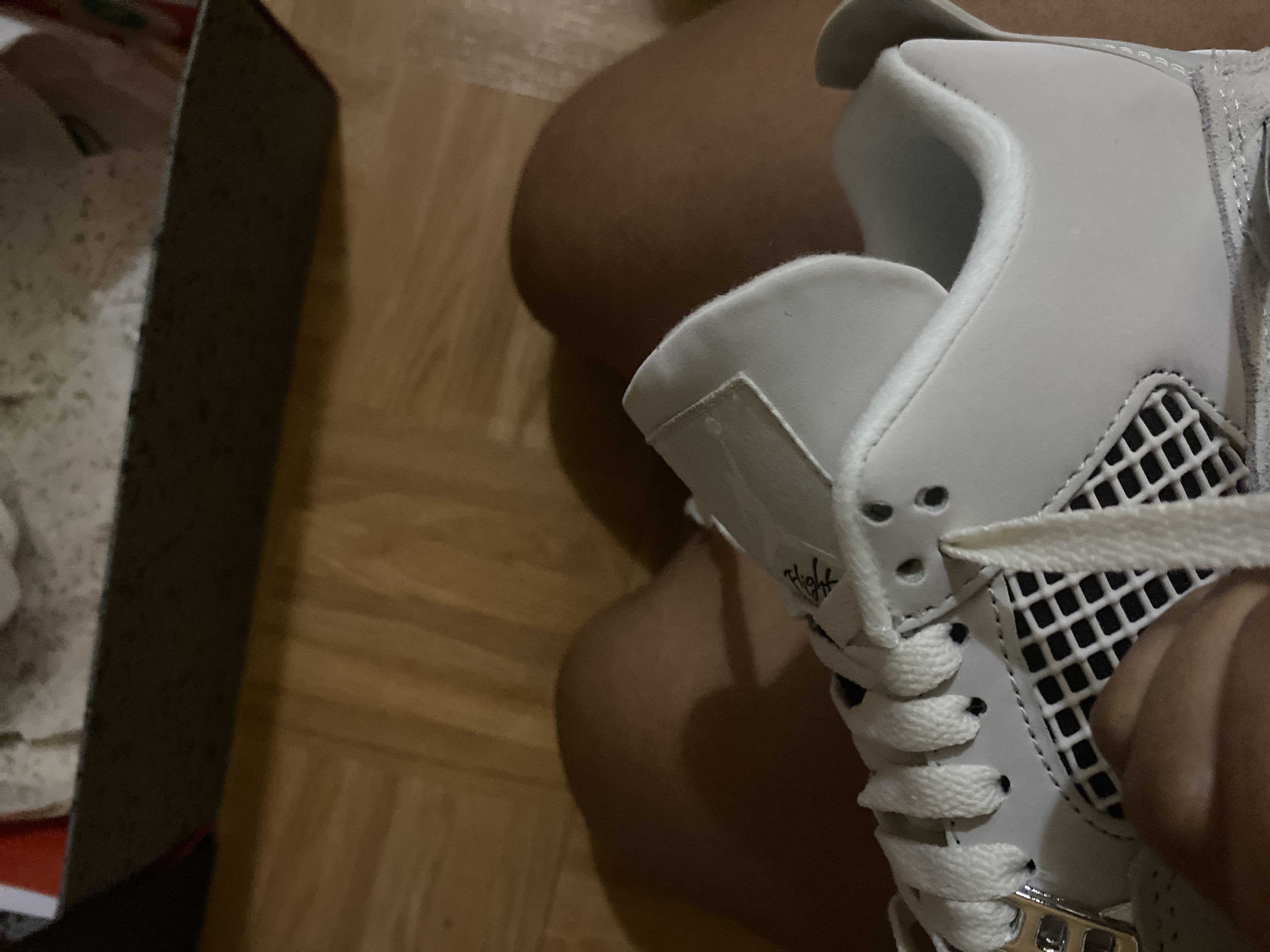 Special offer Batch Air Jordan 4 WMNS Frozen Moments AQ9129-001 review Shaniece 02