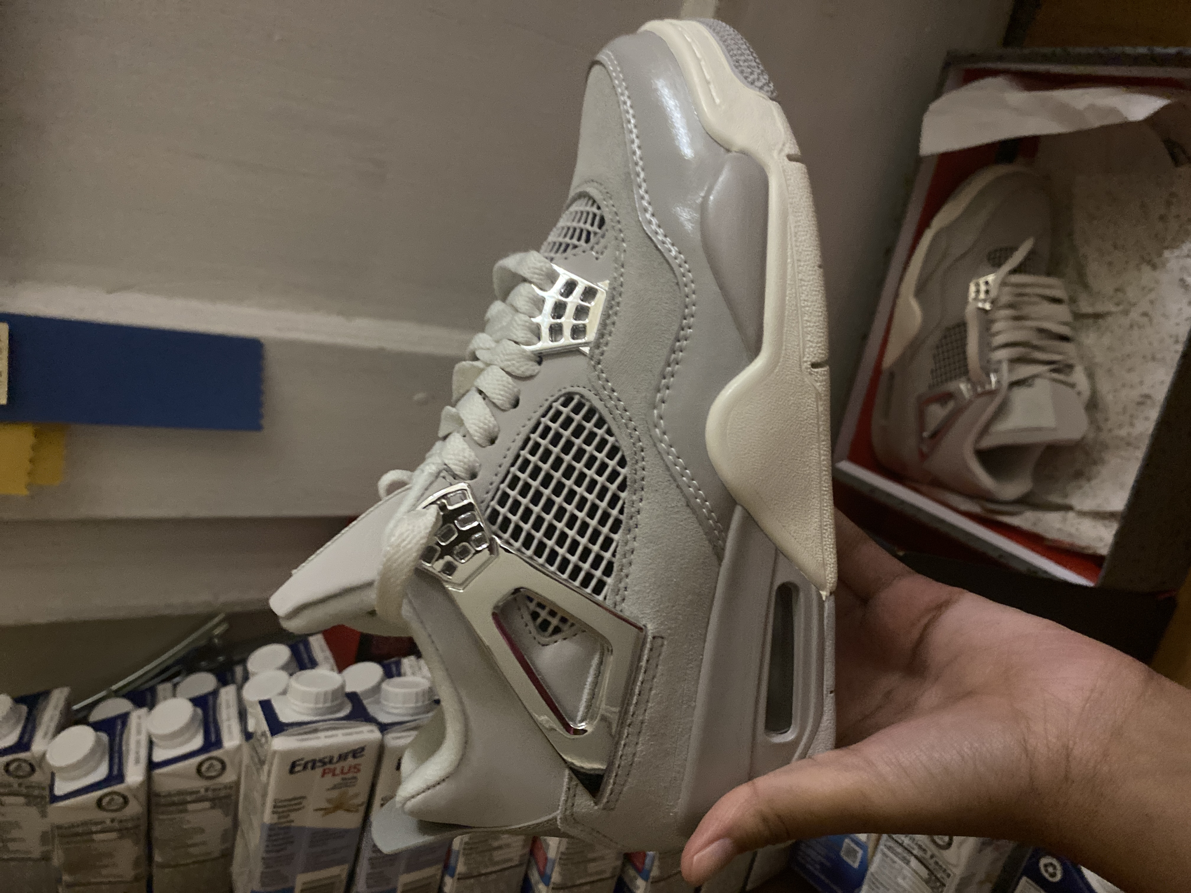 Special offer Batch Air Jordan 4 WMNS Frozen Moments AQ9129-001 review Shaniece 05