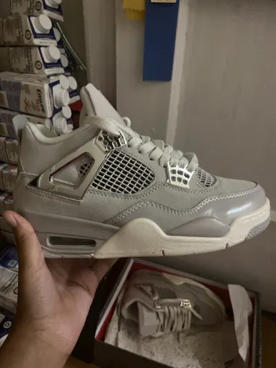 Special offer Batch Air Jordan 4 WMNS Frozen Moments AQ9129-001 review Shaniece 04