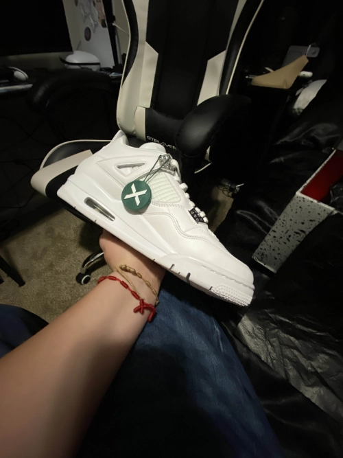 PK God Batch Air Jordan 4 Retro Pure Money 308497-100 review 