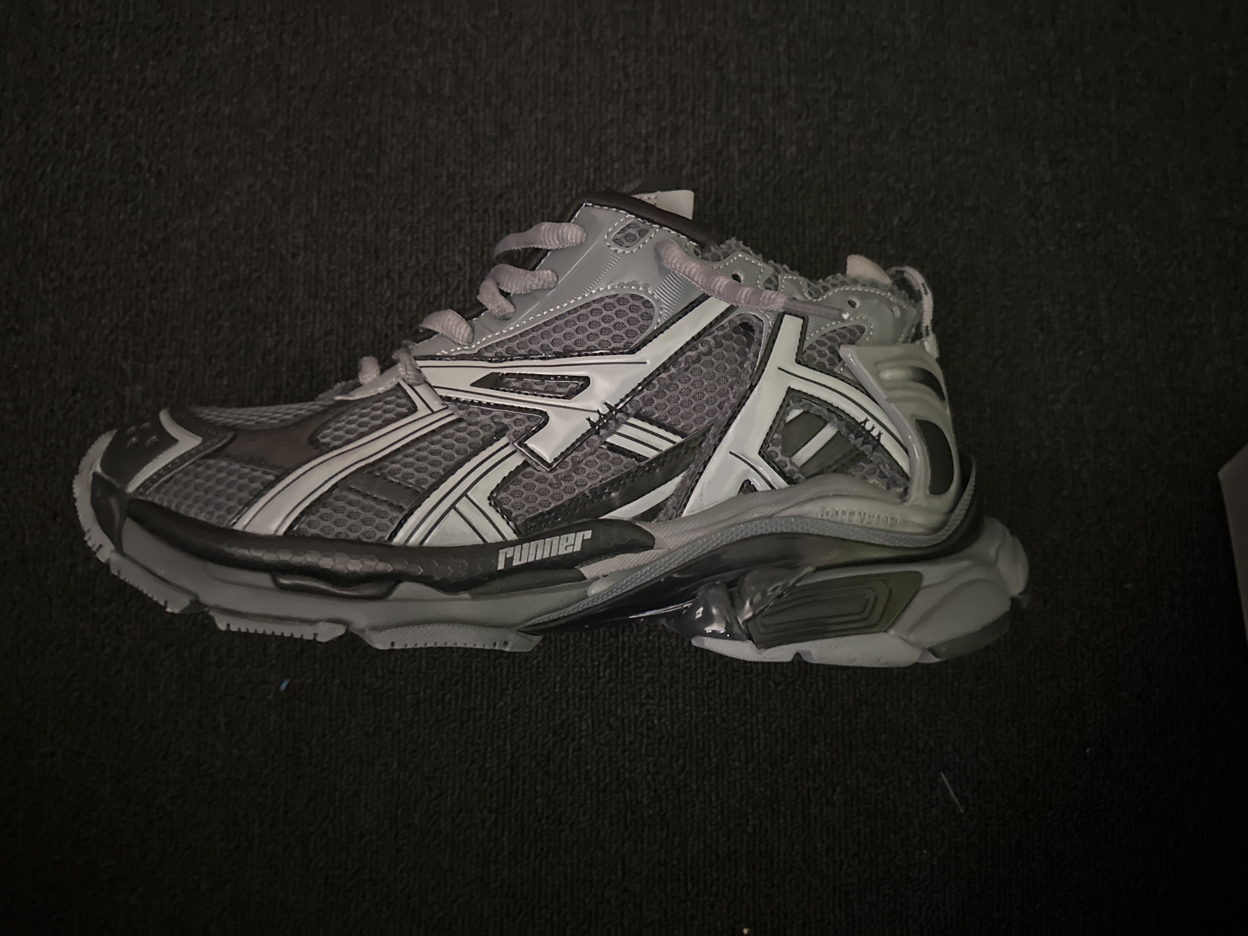 PK God Batch Balenciaga Runner All Black Gray 677402 W3RB2 1515 review Anonymous 01