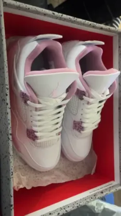 PK God Batch Air Jordan 4 Pink Oreo CT8527-116 review L*** 01