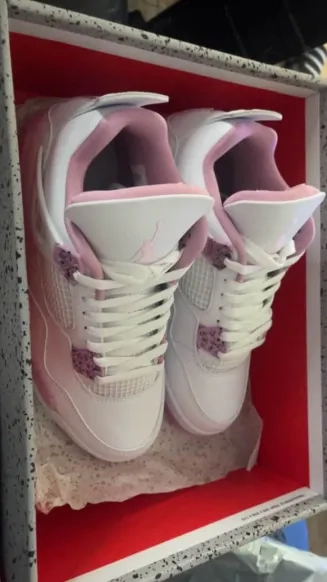 PK God Batch Air Jordan 4 Pink Oreo CT8527-116 review 