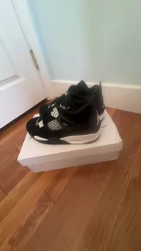 PK God Batch Air Jordan 4 White Thunder FQ8138-001 review 0