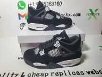 PK God Batch Air Jordan 4 White Thunder FQ8138-001 review 0