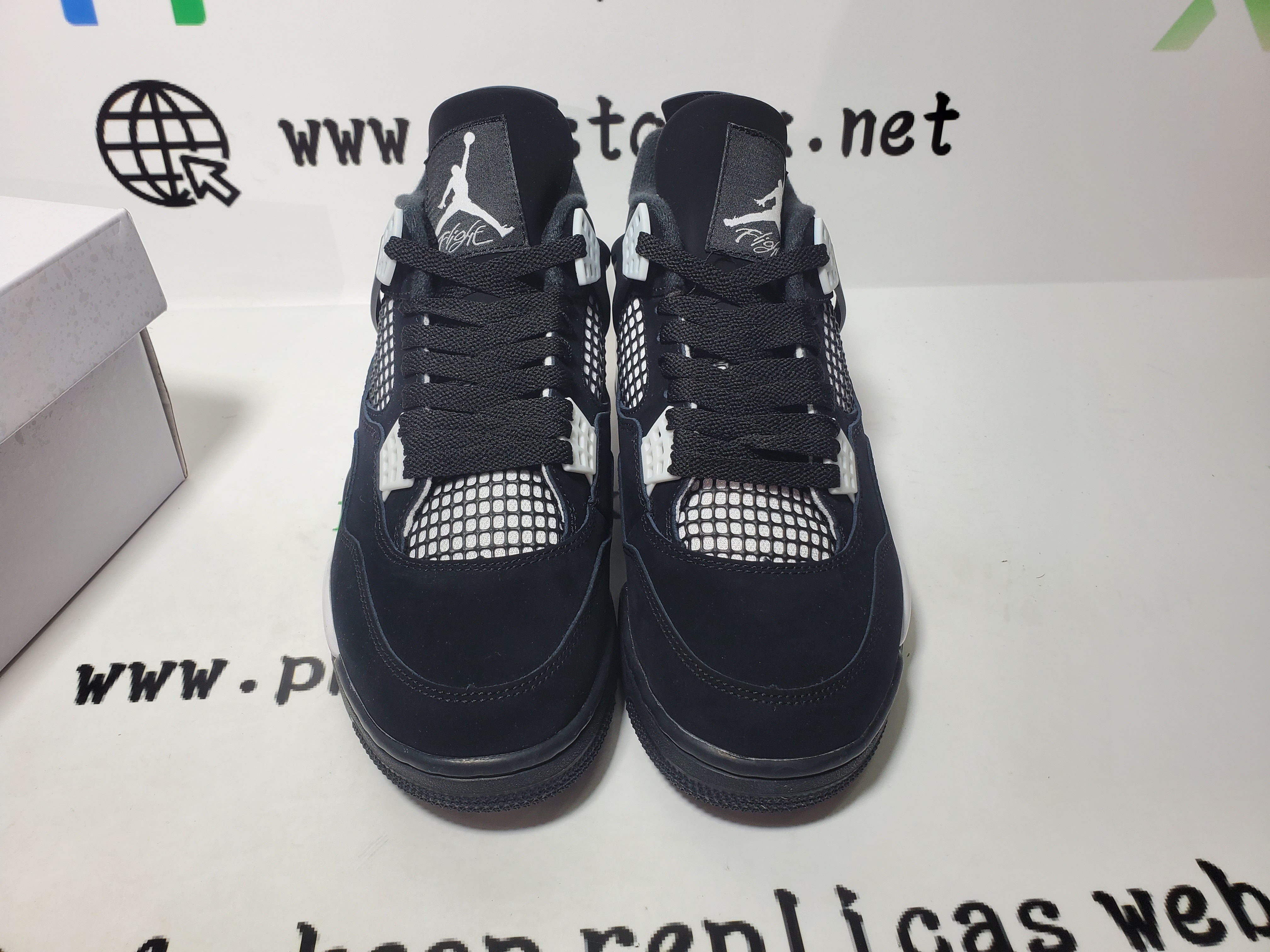 PK God Batch Air Jordan 4 White Thunder FQ8138-001 review E*** 03
