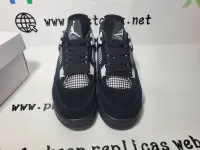 PK God Batch Air Jordan 4 White Thunder FQ8138-001 review 2