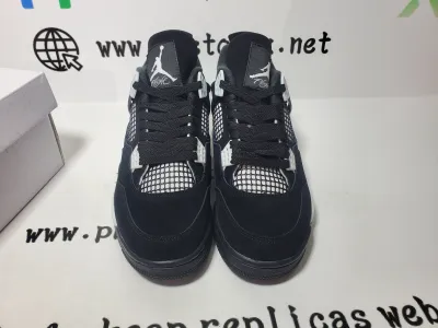 PK God Batch Air Jordan 4 White Thunder FQ8138-001 review E*** 02