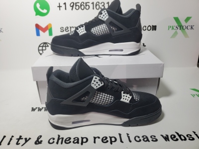 PK God Batch Air Jordan 4 White Thunder FQ8138-001 review E*** 01