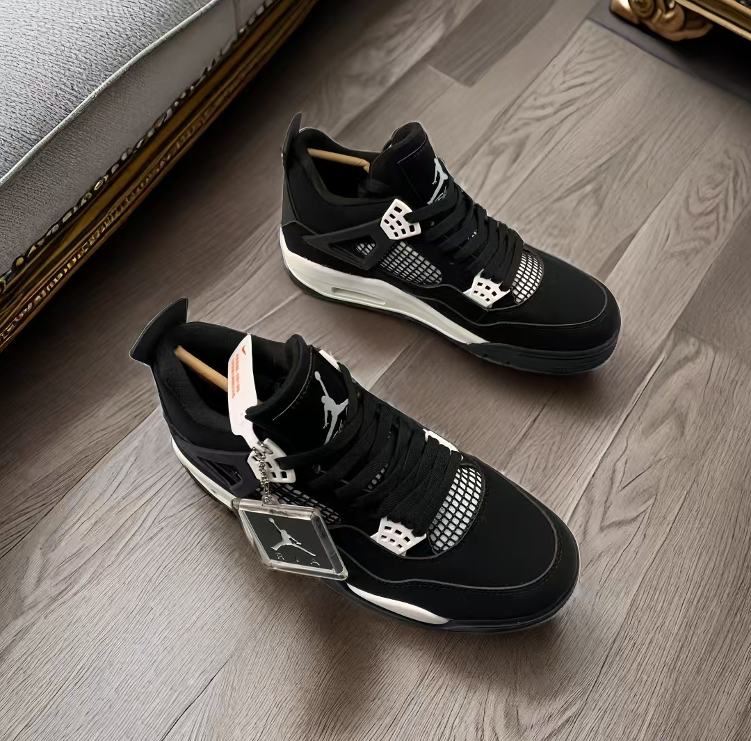 PK God Batch Air Jordan 4 White Thunder FQ8138-001 review H***