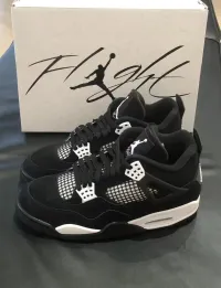 PK God Batch Air Jordan 4 White Thunder FQ8138-001 review 0