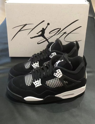 PK God Batch Air Jordan 4 White Thunder FQ8138-001 review E*** 00