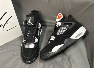 PK God Batch Air Jordan 4 White Thunder FQ8138-001 review E*** 03
