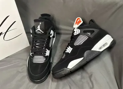 PK God Batch Air Jordan 4 White Thunder FQ8138-001 review E*** 03