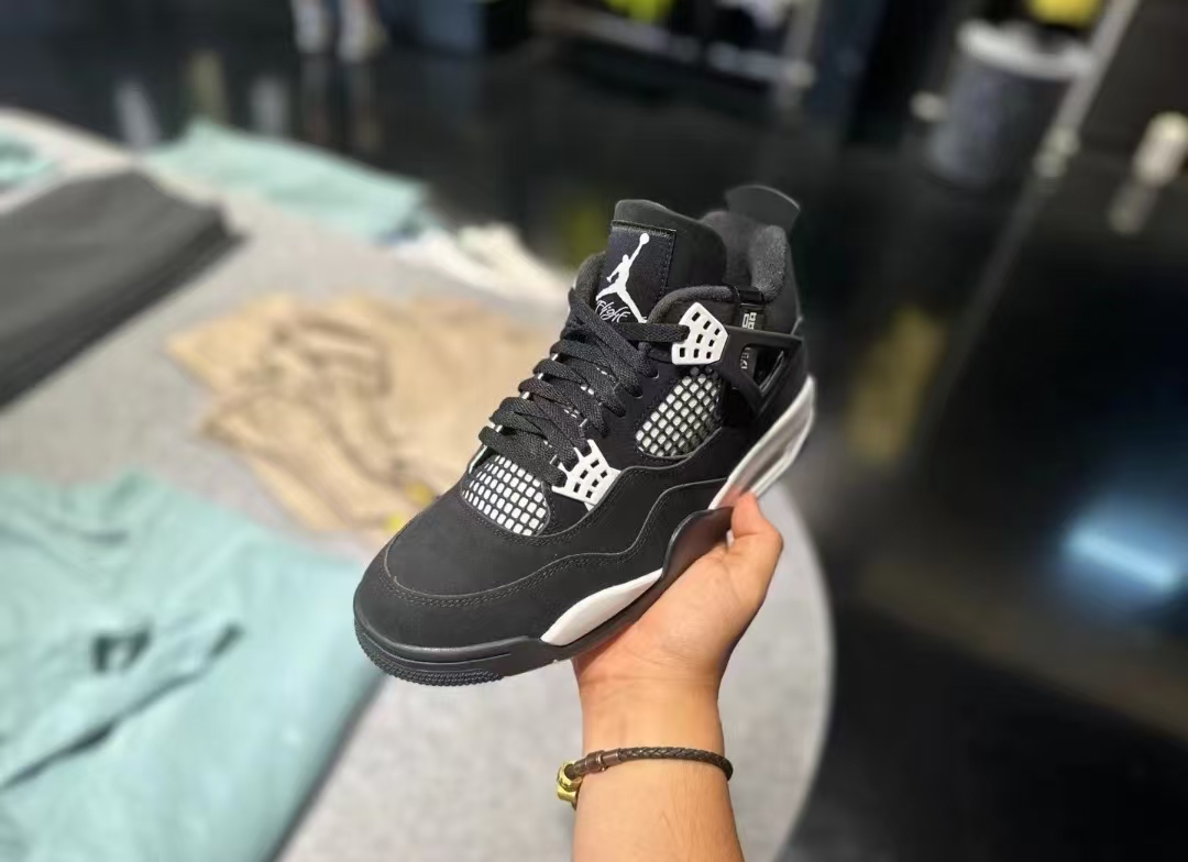 PK God Batch Air Jordan 4 White Thunder FQ8138-001 review S*** 03