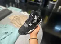 PK God Batch Air Jordan 4 White Thunder FQ8138-001 review 2