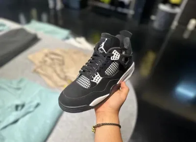 PK God Batch Air Jordan 4 White Thunder FQ8138-001 review S*** 02