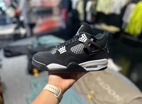 PK God Batch Air Jordan 4 White Thunder FQ8138-001 review 