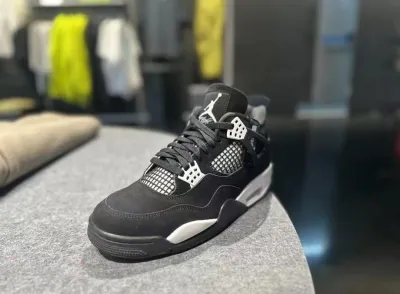 PK God Batch Air Jordan 4 White Thunder FQ8138-001 review S*** 01