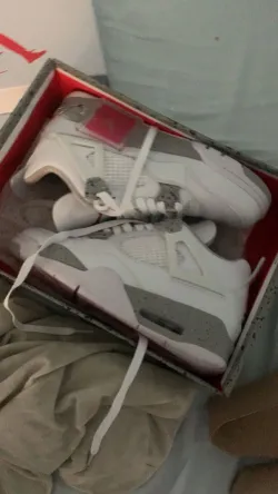 Special offer Batch Air Jordan 4 Retro White Oreo CT8527-100 review Perfect asf 01