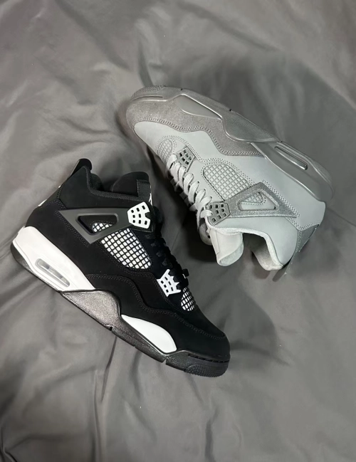 PK God Batch Air Jordan 4 Retro SE Paris Olympics Wet Cement FQ7928-001 review 