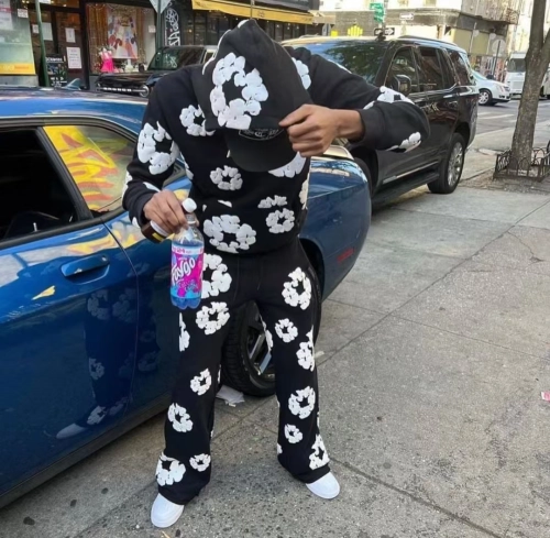 Denim Tears The Cotton Wreath Sweatshirt Black SS23 review 