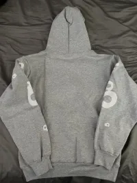 Sp5der Beluga Hoodie Heather Grey review 1
