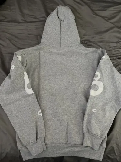Sp5der Beluga Hoodie Heather Grey review J*** 01
