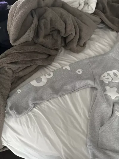 Sp5der Beluga Hoodie Heather Grey review J*** 04