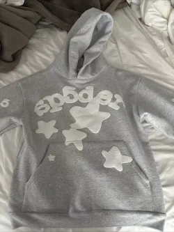 Sp5der Beluga Hoodie Heather Grey review J*** 03