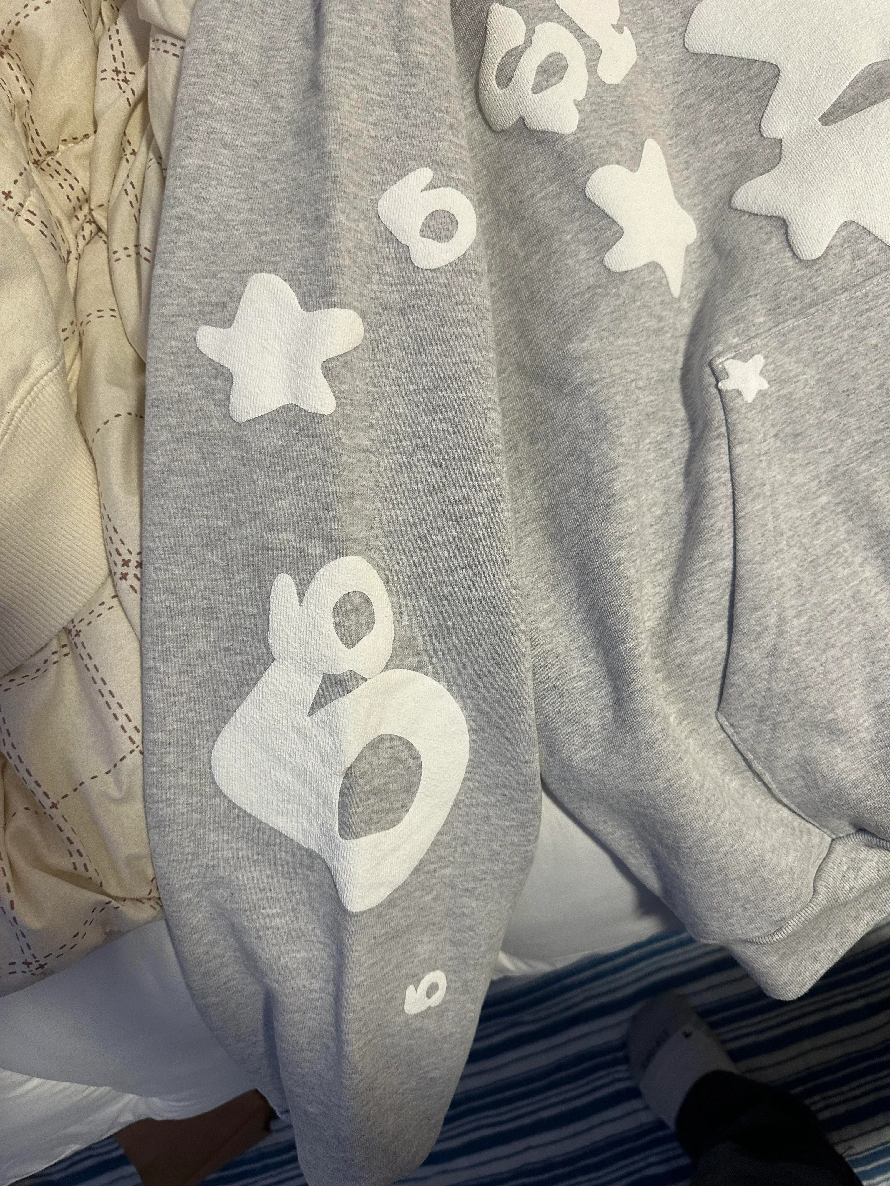 Sp5der Beluga Hoodie Heather Grey review G*** 02