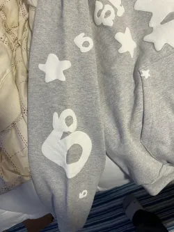 Sp5der Beluga Hoodie Heather Grey review G*** 02
