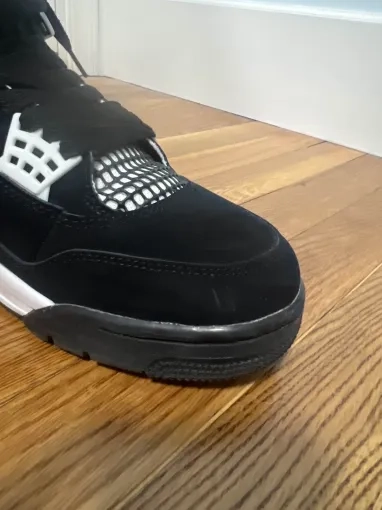 PK God Batch Air Jordan 4 White Thunder FQ8138-001 review 