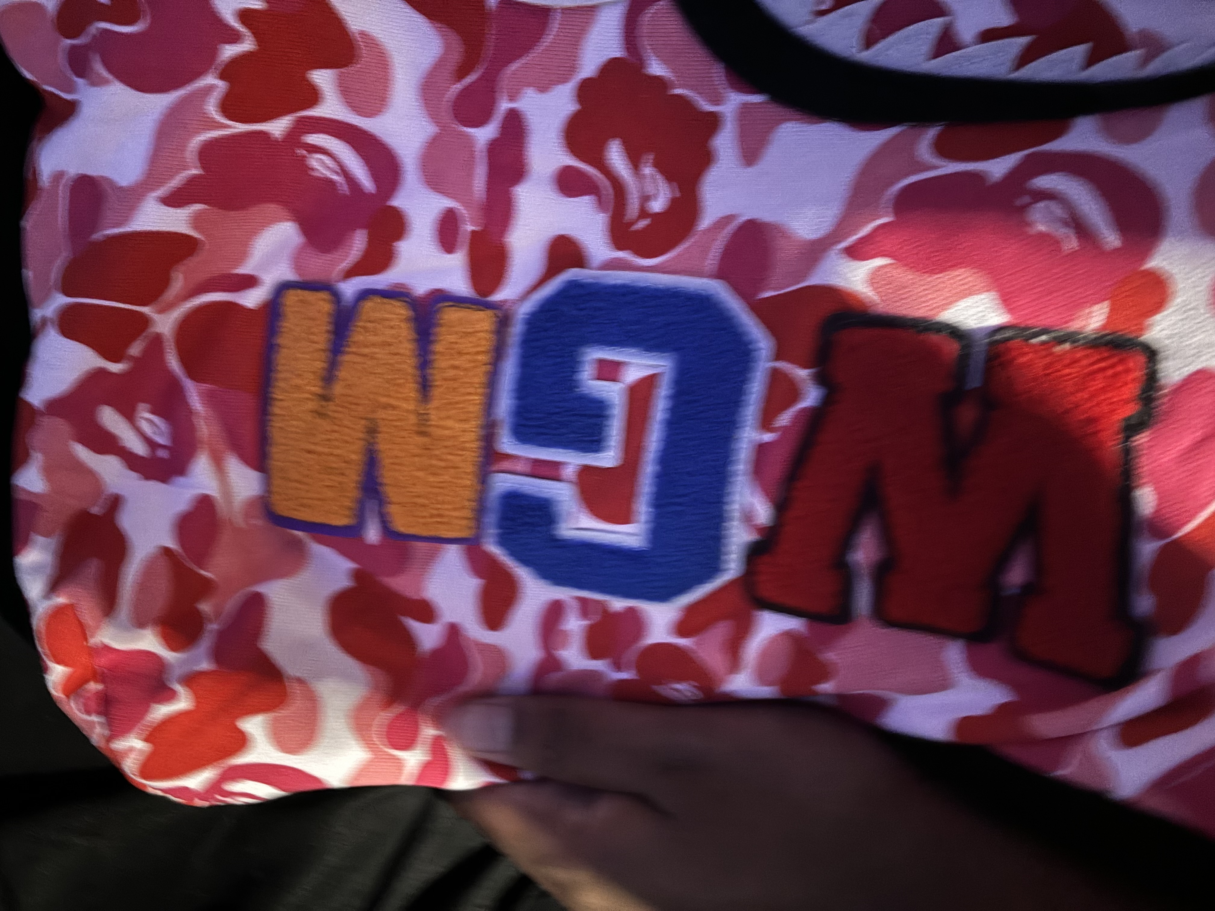 BAPE ABC Camo Shark Full Zip Hoodie Pink review Gerko 04