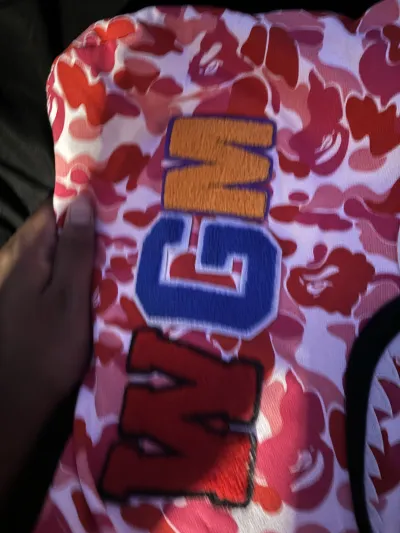 BAPE ABC Camo Shark Full Zip Hoodie Pink review Gerko 04