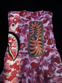 BAPE ABC Camo Shark Full Zip Hoodie Pink review 5