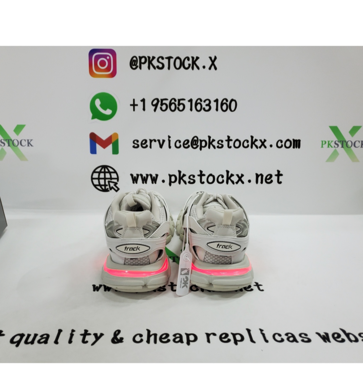 Balenciaga Tess S.White (LED) 542436 W1GB7 6509 review zizle 01