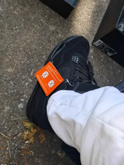 PK God Batch Air Jordan 4 Black Cat CU1110-010 review K*** 01