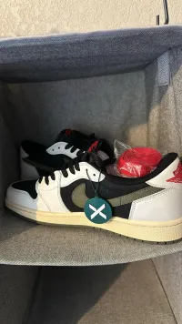 PK God Batch Air Jordan 1 Retro Low OG SP Travis Scott Olive (W) DZ4137-106 review 0