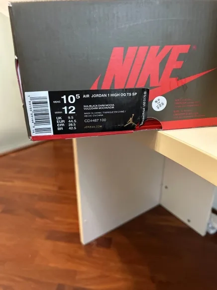PK God Batch Air Jordan 1 Retro High Travis Scott CD4487-100 review 
