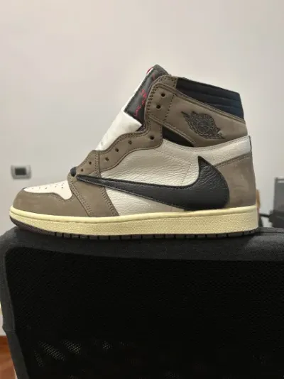 PK God Batch Air Jordan 1 Retro High Travis Scott CD4487-100 review Z*** 04
