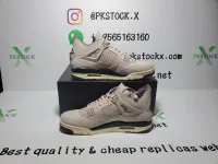 PK God Batch A Ma Maniére x Wmns Air Jordan 4 Retro 'Fossil Stone' FZ4810-200 review 1
