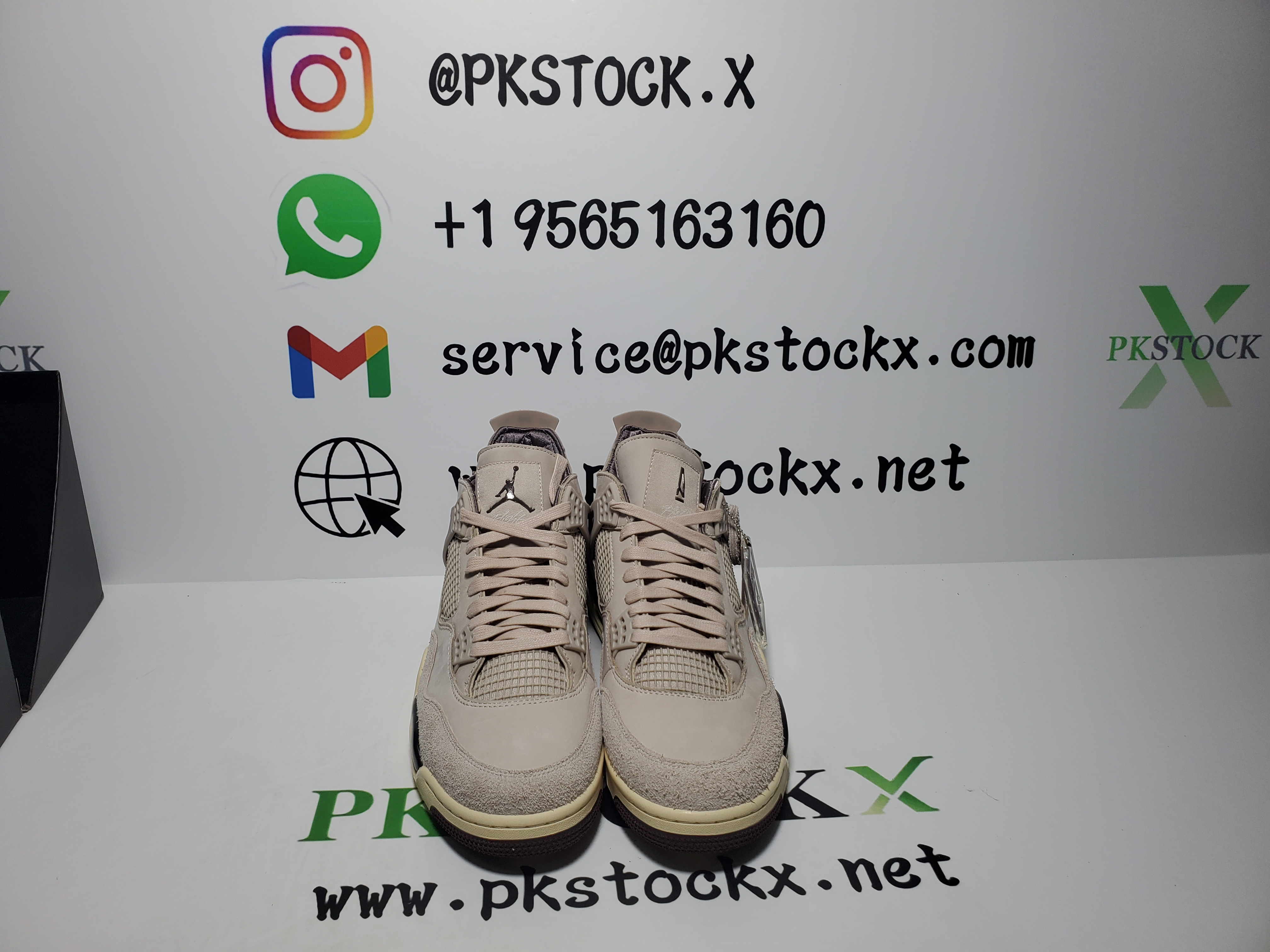 PK God Batch A Ma Maniére x Wmns Air Jordan 4 Retro 'Fossil Stone' FZ4810-200 review D*** 02