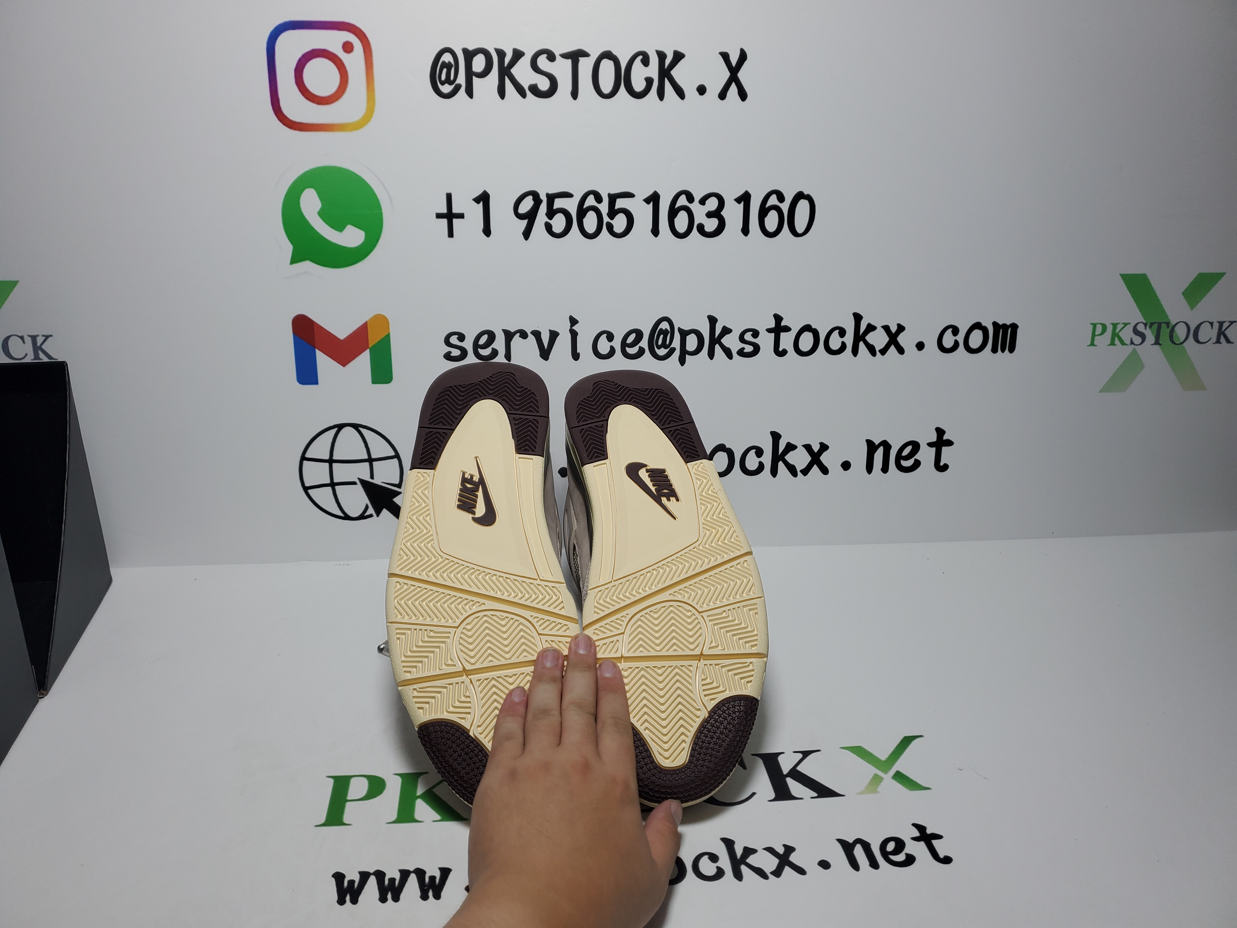 PK God Batch A Ma Maniére x Wmns Air Jordan 4 Retro 'Fossil Stone' FZ4810-200 review D*** 04