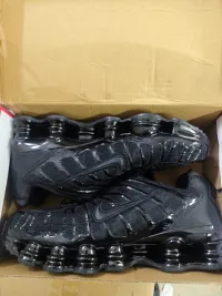 NIKE SHOX TL BLACK RED WOMENS review 0