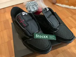 PK God Batch Air Jordan 1 Retro Low OG SP Travis Scott Black Phantom DM7866-001 review Mustapha Fadhel