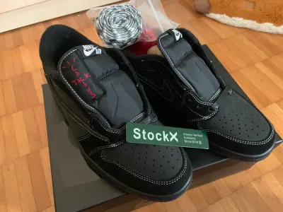 PK God Batch Air Jordan 1 Retro Low OG SP Travis Scott Black Phantom DM7866-001 review Mustapha Fadhel